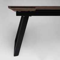 ОКА Сангай 136-196x80x75 (дуб галифакс/черный) Image #14