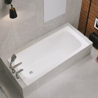 Ванна Lauter Brio 150 21S1500 + сифон 21Y31010 (с ножками) - Превью изображения №7 — Интернет-Магазин TECNO.BY