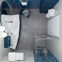 Triton Терра 90x90 (хром, без поддона) Image #5