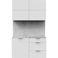 Интермебель Микс Топ-31 1.2м без столешницы (белый премиум)