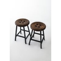 Stal-Massiv Button-47 (дуб мореный/черный) Image #6