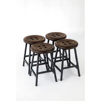 Stal-Massiv Button-47 (дуб мореный/черный) Image #9