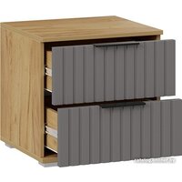 Трия Хилтон (дуб крафт золотой/графит матовый) Image #2