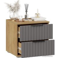 Трия Хилтон (дуб крафт золотой/графит матовый) Image #4