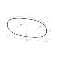 Wellsee Зеркало с фоновой LED-подсветкой 7 Rays' Spectrum 172201960, 120 x 60 см (с сенсором и регулировкой яркости освещения) Image #9