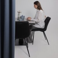 Lepremo AV 2119 МДФ+керамика раздвижной 1200-1800x800 (серый матовый Larka Grey/черный) Image #19