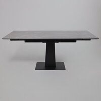 Lepremo AV 2119 МДФ+керамика раздвижной 1200-1800x800 (серый матовый Larka Grey/черный) Image #7