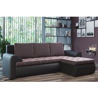 Stolline Ванкувер 07 правый (экокожа черная/велюр коричневый) Image #6