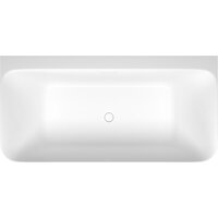 Wellsee Clermont 170x75 28260202R (пристенная ванна белый глянец, экран, ножки, сифон-автомат глянцевый белый) Image #4