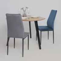 AksHome Oreo (темно-серый велюр HLR-21/черный) Image #4