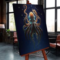 Молли Осьминог морских глубин 40x50 FHR0572 Image #2