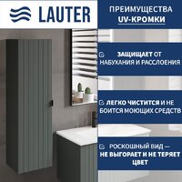Lauter Шкаф-полупенал Навесной Melisa (серо-зеленый п/мат) Image #2