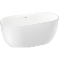 Wellsee Chic Riviera 149x78 236801001 (отдельностоящая ванна белый глянец, экран, ножки, сифон-автомат хром) Image #2