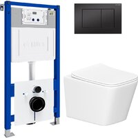 Lauter Square 214903 с кнопкой 219704J (прямоугольная, черный) Image #2