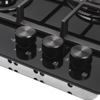 Варочная панель ZorG HAG45 FDW black - Превью изображения №6 — Интернет-Магазин TECNO.BY