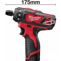 Milwaukee M12 BD-202C 4933441900 (с 2-мя АКБ, кейс) Image #3