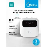 Накопительный электрический водонагреватель под мойку Midea MWH15-20SMU-Smart - Превью изображения №2 — Интернет-Магазин TECNO.BY