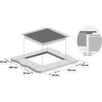 Варочная панель Meferi MGH604BK Glass Comfort - Превью изображения №10 — Интернет-Магазин TECNO.BY