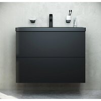 AM.PM Тумба под умывальник Gem 75 M90FHX07522BM (черный матовый) Image #1