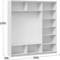 Трия Оскар Скания Т2 2100 268774 (ручка серебро/белый снег/белый снег/белый матовый) Image #5