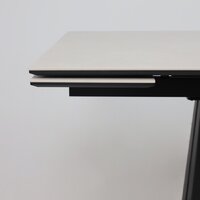 Lepremo AV 2119 МДФ+керамика раздвижной 1200-1800x800 (серый матовый Carmen Light Grey/черный) Image #11