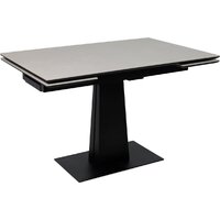 Lepremo AV 2119 МДФ+керамика раздвижной 1200-1800x800 (серый матовый Carmen Light Grey/черный) Image #1