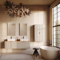 Lauter Шкаф-полупенал Навесной Melisa (кашемир п/мат) Image #4