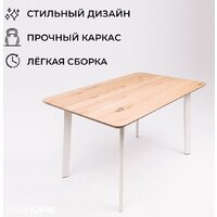 ОКА Майон 120x80x74 (дуб натуральный/белый) Image #6