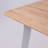ОКА Майон 120x80x74 (дуб натуральный/белый) Image #15