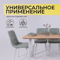 ОКА Майон 120x80x74 (дуб натуральный/белый) Image #2