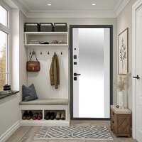 Guard Зеркало 96x205 левая (серебристый/белый матовый) Image #4