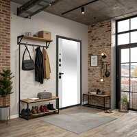 Guard Зеркало 96x205 левая (серебристый/белый матовый) Image #5