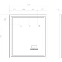  Vigo Зеркало Geometry Media voice 600 - Превью изображения №14 — Интернет-Магазин TECNO.BY