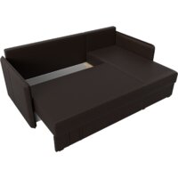 Лига диванов Слим правый (экокожа коричневый) Image #8