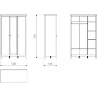 Mio Tesoro Сага 3 двери 2.08.01.040.1 (белый) Image #4
