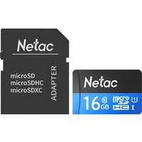 Netac P500 Standard 16GB NT02P500STN-016G-R (с адаптером)
