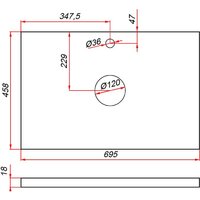  ЗОВ Тумба под умывальник Дион 70 D70LWP0M9003MKV5-LDSPW (белый матовый) - Превью изображения №14 — Интернет-Магазин TECNO.BY