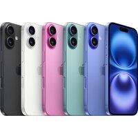 Телефон Apple iPhone 16 Dual SIM 128GB (белый) - Превью изображения №8 — Интернет-Магазин TECNO.BY