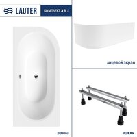 Lauter Bliss 150х75 L 21201051L (с ножками и лицевым экраном)