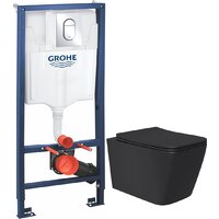 Lauter Magdeburg 21103EC + GROHE Rapid SL 39504000 (черный матовый)