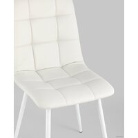 Stool Group Oliver (экокожа белый/белые ножки) Image #7