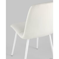 Stool Group Oliver (экокожа белый/белые ножки) Image #6