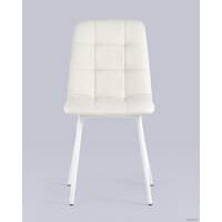 Stool Group Oliver (экокожа белый/белые ножки) Image #2