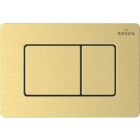 Унитаз подвесной Roxen Titan в комплекте с инсталляцией StounFix Dual Fresh 6 в 1 967225 (кнопка: золотая) - Превью изображения №2 — Интернет-Магазин TECNO.BY