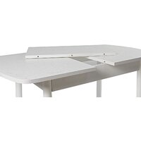 ВВР Раздвижной пластиковый (мрамор марквина белый/прямое белый) Image #4