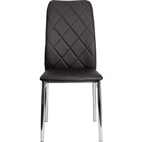 AksHome Adele (экокожа, черный APU-004/хром) Image #2