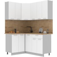 Интерлиния Мила Лайт 1.2x1.6 (белый платинум/белый платинум/дуб бунратти)