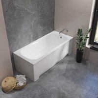 Lauter Sophia 140 21205140 (с каркасом и сифоном 21Y11022 белый) Image #7