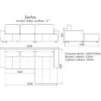 Mio Tesoro Santos 4УС (Light Grey) Image #15