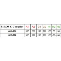 Radaway Siros C Compact 90x90 [SBC9917-2] Image #3